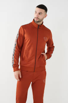 TRUE LOGO TRIM TRACK JACKET, image 3