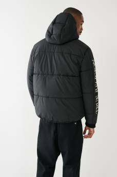 TRUE RELIGION PANEL PUFFER JACKET, image 2
