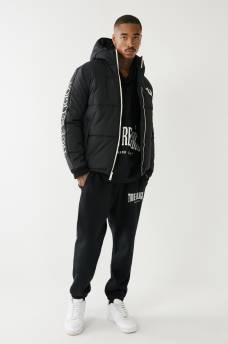 TRUE RELIGION PANEL PUFFER JACKET, image 6