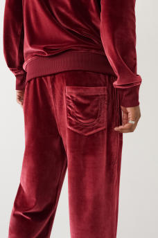 VELOUR BIG T JOGGER