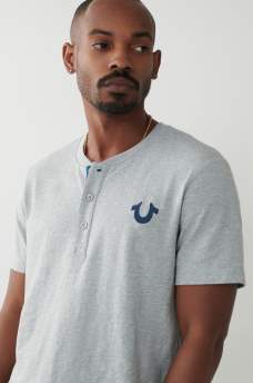 CAMISETA HENLEY, image 3