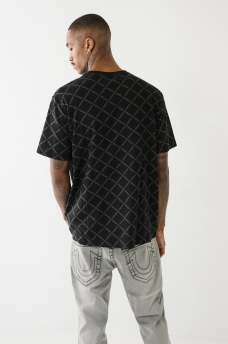 TRUE RELIGION LOGO MONOGRAM TEE