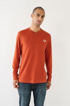 LOGO HENLEY SHIRT, image 2