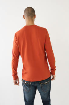 LOGO HENLEY SHIRT, image 3