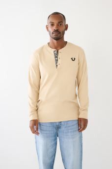LOGO HENLEY SHIRT