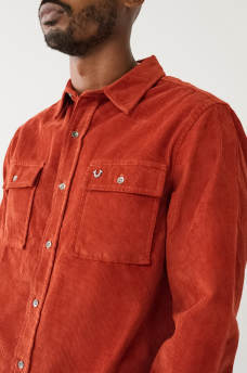  CORDUROY FLAP UTILITY SHIRT