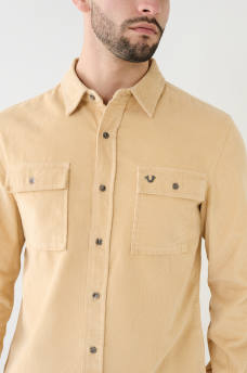  CORDUROY FLAP UTILITY SHIRT