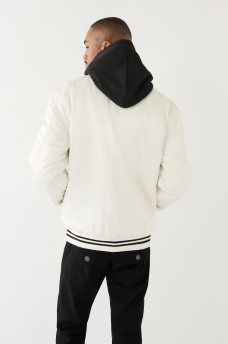 REVERSIBLE TRUE RELIGION BOMBER JACKET, image 7