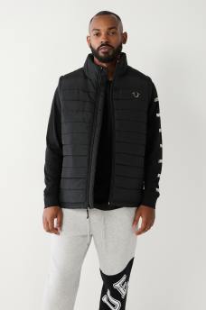 HORSESHOE PUFFER VEST, image 1