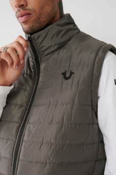 HORSESHOE PUFFER VEST, image 2