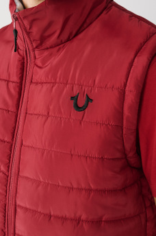 HORSESHOE PUFFER VEST, image 3
