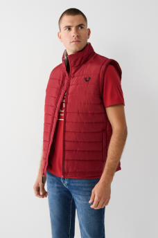 HORSESHOE PUFFER VEST, image 1