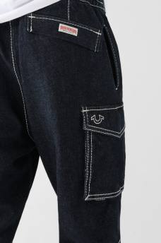 BIG T DENIM CARGO JOGGER, image 4