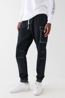 BIG T DENIM CARGO JOGGER, image 1