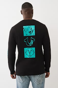 LONG SLEEVE TRUE LOGO TEE, image 2