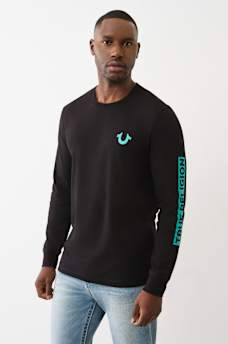 LONG SLEEVE TRUE LOGO TEE, image 1