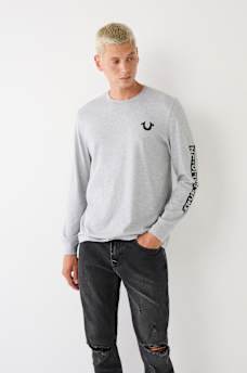 LONG SLEEVE TRUE LOGO TEE, image 2