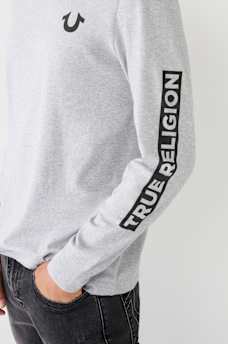 LONG SLEEVE TRUE LOGO TEE, image 4