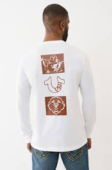 LONG SLEEVE TRUE LOGO TEE, image 2