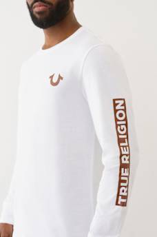 LONG SLEEVE TRUE LOGO TEE, image 1