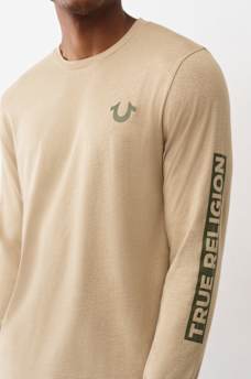 LONG SLEEVE TRUE LOGO TEE, image 2