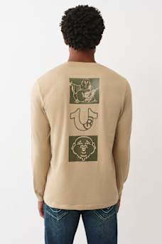 LONG SLEEVE TRUE LOGO TEE, image 3