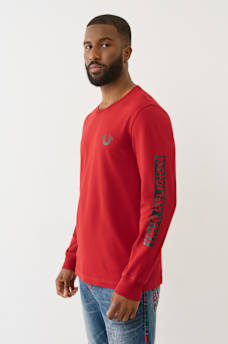 LONG SLEEVE TRUE LOGO TEE, image 2