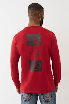LONG SLEEVE TRUE LOGO TEE, image 1
