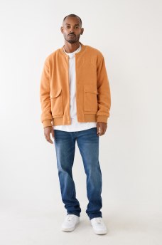 FLEECE BOMBER JACKET, image 3
