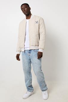 HS LOGO QUILTED BOMBER JACKET, image 5