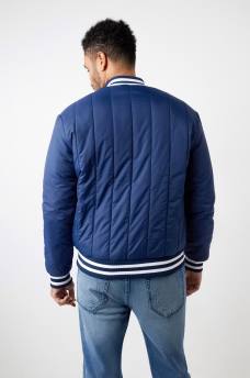 HS LOGO QUILTED BOMBER JACKET, image 2