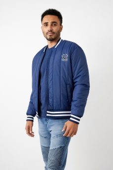 HS LOGO QUILTED BOMBER JACKET, image 5