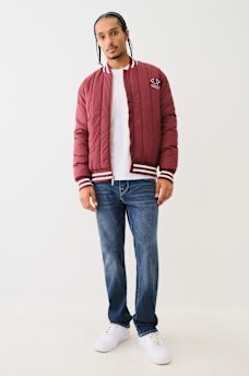 HS LOGO QUILTED BOMBER JACKET, image 5