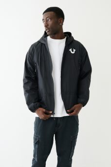  HORSESHOE LOGO WINDBREAKER JACKET, image 1