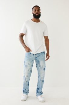 RICKY INDIGO CAMO STRAIGHT JEAN, image 2