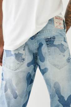 RICKY INDIGO CAMO STRAIGHT JEAN, image 6