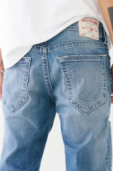  Matt Distressed Moto Jean, image 5
