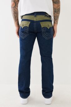 QUILTED RICKY SINGLE NEEDLE STRAIGHT JEAN, image 4