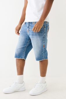 RICKY SUPER T FRAYED DENIM SHORT, image 4