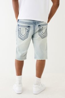 RICKY SUPER T DISTRESSED DENIM SHORT , image 4