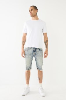 Rocco Acid Wash Raw Hem Short, image 3