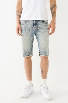 Rocco Acid Wash Raw Hem Short, image 4