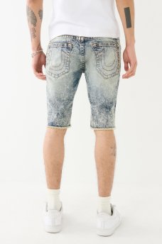 Rocco Acid Wash Raw Hem Short, image 5