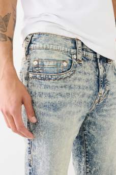 Rocco Acid Wash Raw Hem Short, image 6