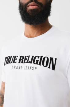 PILE ARCH TRUE RELIGION LOGO TEE, image 4
