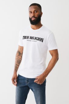 PILE ARCH TRUE RELIGION LOGO TEE, image 5