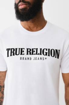 PILE ARCH TRUE RELIGION LOGO TEE, image 1