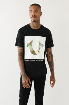 CAMO TRUE RELIGION LOGO TEE, image 2