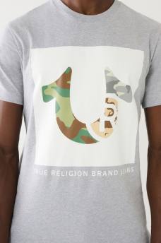 CAMO TRUE RELIGION LOGO TEE
