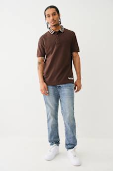 EMBROIDERED TRUE RELIGION POLO SHIRT, image 6